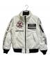 AVIREX（アヴィレックス）の古着「GT-10フライトジャケット」｜ホワイト