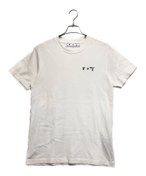 OFFWHITE（オフホワイト）OFFWHITE (オフホワイト) CHEST LOGO Tee ホワイト サイズ:Sの古着・服飾アイテム