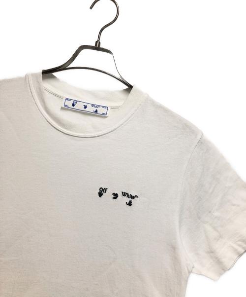 OFFWHITE（オフホワイト）OFFWHITE (オフホワイト) CHEST LOGO Tee ホワイト サイズ:Sの古着・服飾アイテム