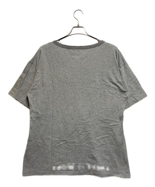 Maison Margiela（メゾンマルジェラ）Maison Margiela (メゾンマルジェラ) VネックTシャツ グレー サイズ:Mの古着・服飾アイテム
