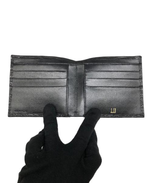 dunhill（ダンヒル）dunhill (ダンヒル) 2つ折り財布 ブラックの古着・服飾アイテム