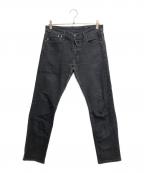 YANUK×YOSHIMASA HOSHIBAヤヌーク×ヨシマサ ホシバ）の古着「デニムパンツ」｜ブラック