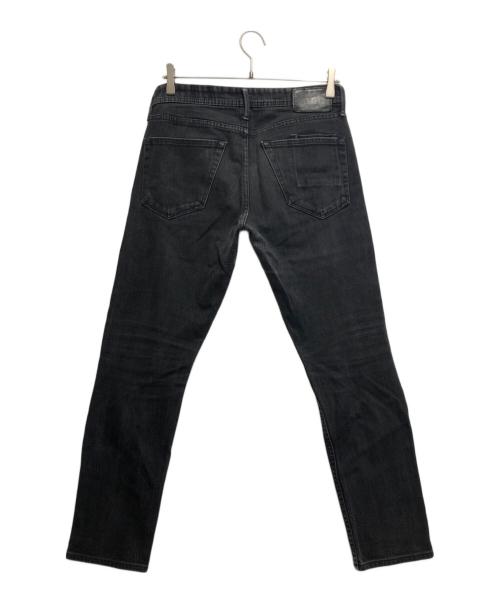 YANUK（ヤヌーク）YANUK (ヤヌーク) YOSHIMASA HOSHIBA (ヨシマサ ホシバ) デニムパンツ ブラック サイズ:W３２の古着・服飾アイテム