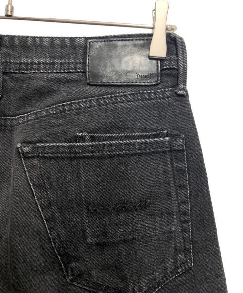 YANUK（ヤヌーク）YANUK (ヤヌーク) YOSHIMASA HOSHIBA (ヨシマサ ホシバ) デニムパンツ ブラック サイズ:W３２の古着・服飾アイテム