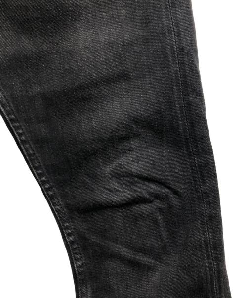 YANUK（ヤヌーク）YANUK (ヤヌーク) YOSHIMASA HOSHIBA (ヨシマサ ホシバ) デニムパンツ ブラック サイズ:W３２の古着・服飾アイテム