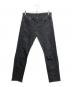 YANUK（ヤヌーク）の古着「デニムパンツ」｜ブラック