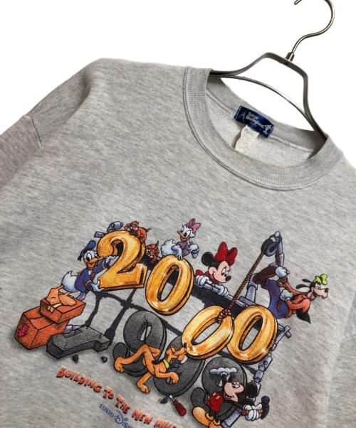 DISNEY（ディズニー）DISNEY (ディズニー) スウェット ライトグレー サイズ:Lの古着・服飾アイテム