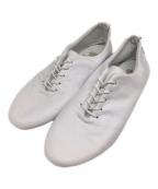 CROWN JEWELクラウンジュエル）の古着「レザーシューズ」｜ホワイト