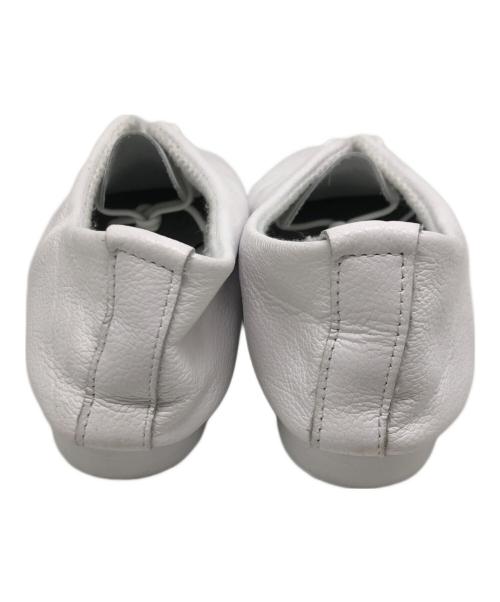 CROWN JEWEL（クラウンジュエル）CROWN JEWEL (クラウンジュエル) レザーシューズ ホワイト サイズ:6の古着・服飾アイテム