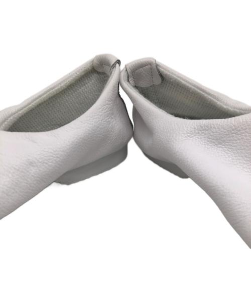 CROWN JEWEL（クラウンジュエル）CROWN JEWEL (クラウンジュエル) レザーシューズ ホワイト サイズ:6の古着・服飾アイテム