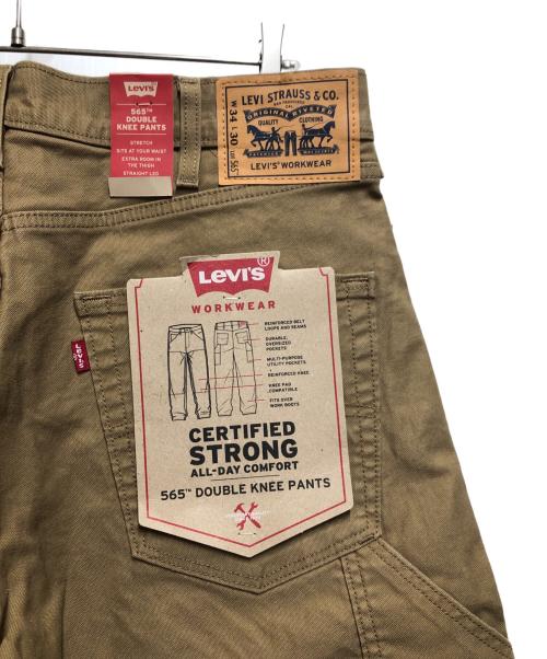 LEVI'S（リーバイス）LEVI'S (リーバイス) WORKWEAR 565 DOUBLE KNEE PANTS ベージュ サイズ:W34×L30の古着・服飾アイテム