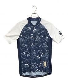 PEARL IZUMI（パールイズミ）の古着「サイクルジャージ」｜ネイビー×ホワイト