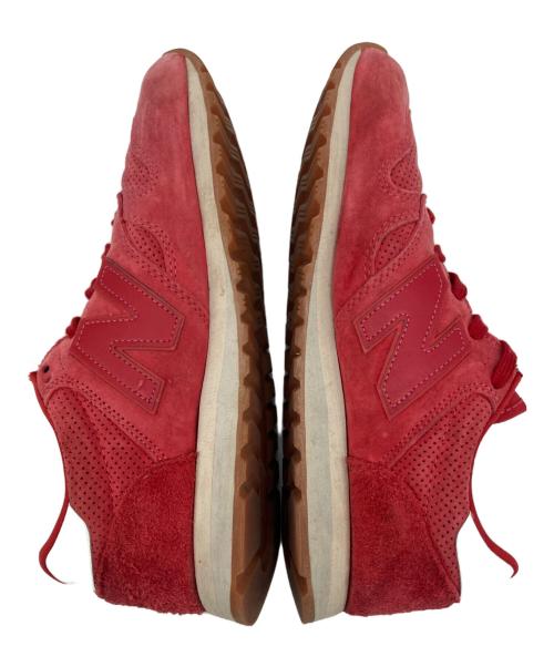 NEW BALANCE（ニューバランス）NEW BALANCE (ニューバランス) ローカットスニーカー レッド サイズ:26.5cmの古着・服飾アイテム