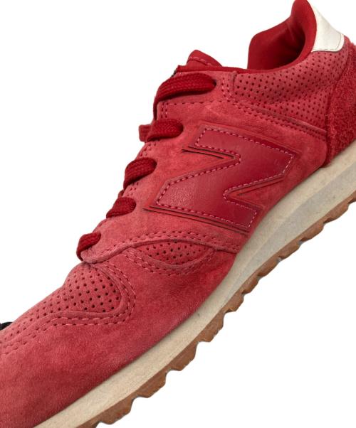NEW BALANCE（ニューバランス）NEW BALANCE (ニューバランス) ローカットスニーカー レッド サイズ:26.5cmの古着・服飾アイテム