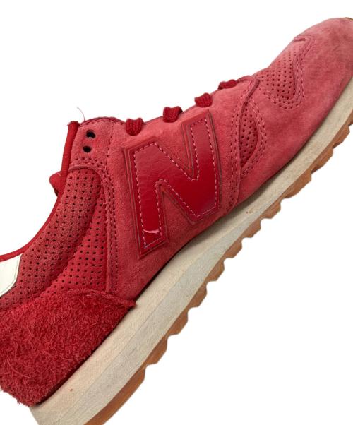 NEW BALANCE（ニューバランス）NEW BALANCE (ニューバランス) ローカットスニーカー レッド サイズ:26.5cmの古着・服飾アイテム