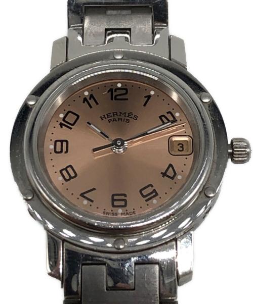 HERMES（エルメス）HERMES (エルメス) 腕時計 オレンジの古着・服飾アイテム