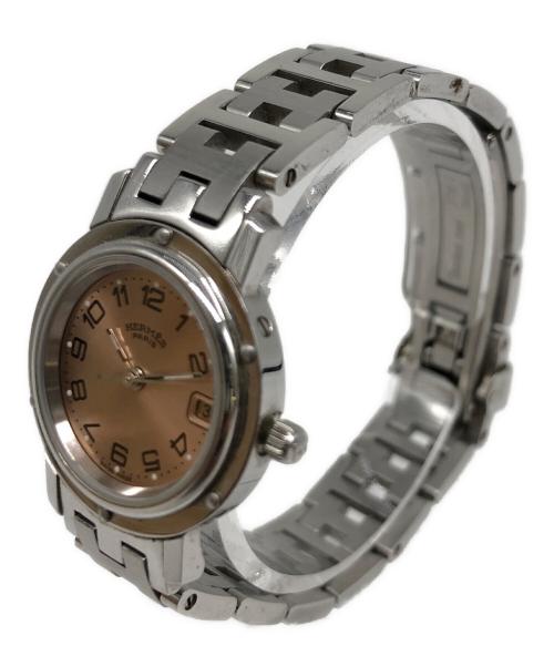 HERMES（エルメス）HERMES (エルメス) 腕時計 オレンジの古着・服飾アイテム