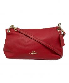 COACH（コーチ）の古着「ショルダーバッグ」｜レッド