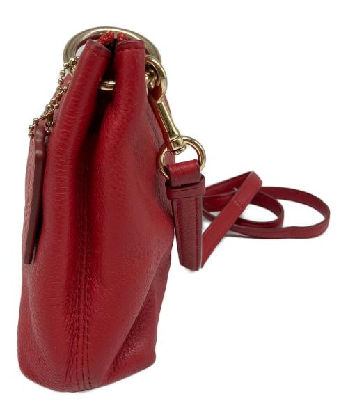 COACH（コーチ）COACH (コーチ) ショルダーバッグ レッドの古着・服飾アイテム