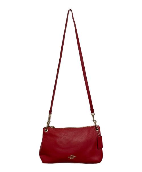 COACH（コーチ）COACH (コーチ) ショルダーバッグ レッドの古着・服飾アイテム