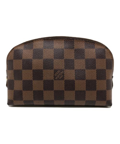 LOUIS VUITTON（ルイ ヴィトン）LOUIS VUITTON (ルイ ヴィトン) ポシェット･コスメティック PM ブラウンの古着・服飾アイテム