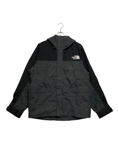THE NORTH FACE（ザ ノース フェイス）THE NORTH FACE (ザ ノース フェイス) マウンテンライトジャケット グレー×ブラック サイズ:Lの古着・服飾アイテム