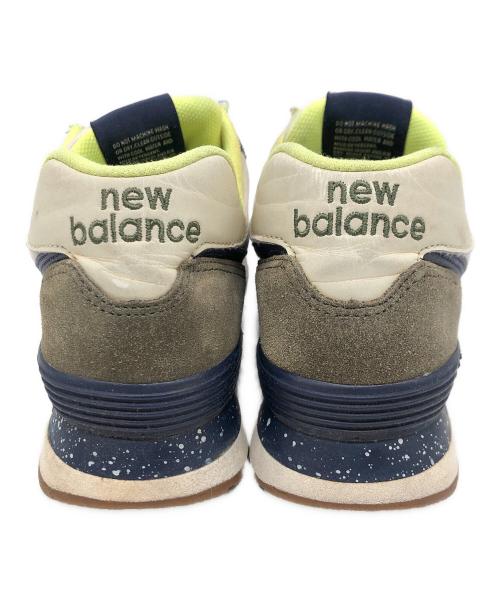 NEW BALANCE（ニューバランス）NEW BALANCE (ニューバランス) New Balance ML574JMO  カーキ×イエロー サイズ:US 9の古着・服飾アイテム