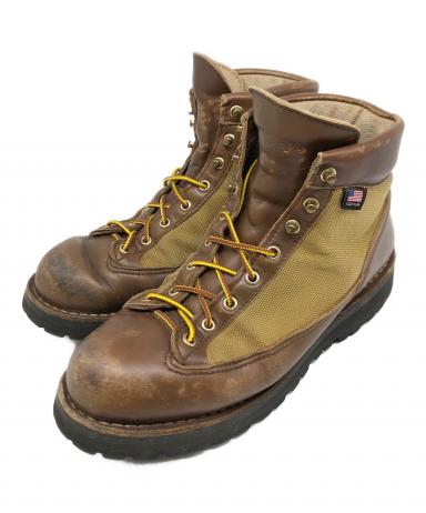 中古・古着通販】Danner (ダナー) レースアップブーツ ブラウン×カーキ