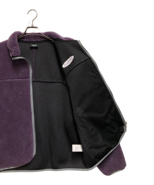 FEELS（フィールズ）FEELS (フィールズ) BOA FLEECE ZIP JACKET パープル サイズ:Ｍの古着・服飾アイテム