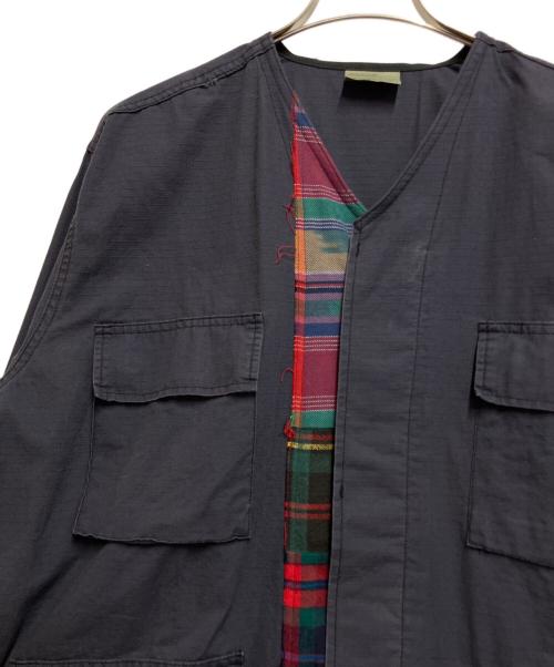 TAUP（タウプ）TAUP (タウプ) ミリタリージャケット ネイビー サイズ:Large Regularの古着・服飾アイテム