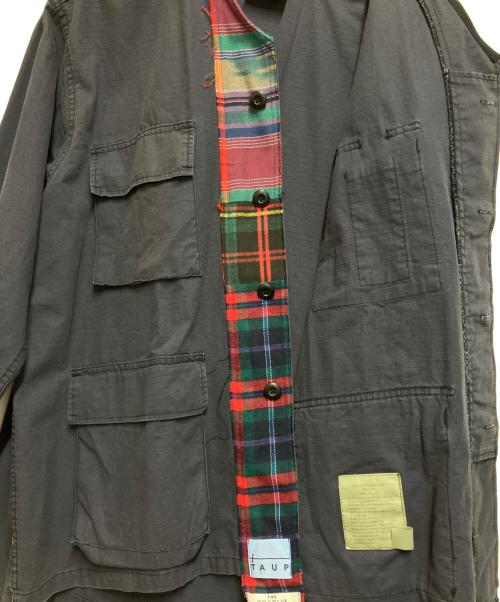 TAUP（タウプ）TAUP (タウプ) ミリタリージャケット ネイビー サイズ:Large Regularの古着・服飾アイテム
