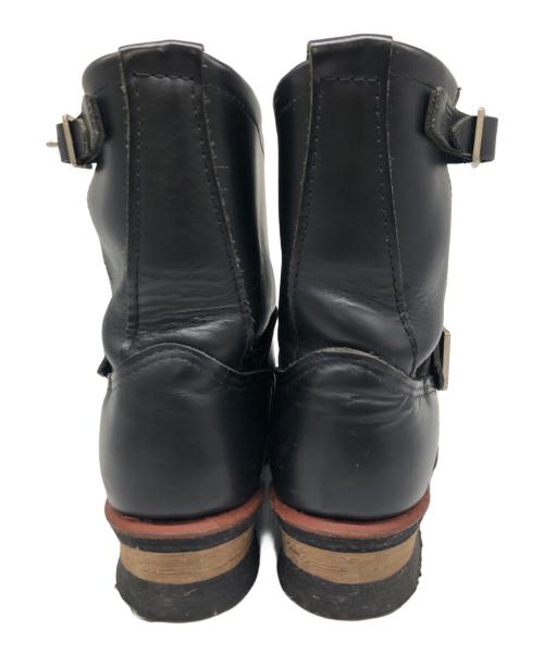 RED WING（レッドウィング）RED WING (レッドウィング) 8インチエンジニアブーツ ブラック サイズ:USA 9の古着・服飾アイテム
