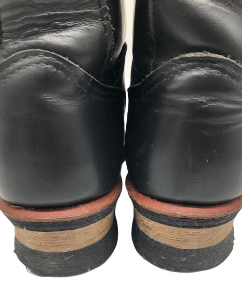 RED WING（レッドウィング）RED WING (レッドウィング) 8インチエンジニアブーツ ブラック サイズ:USA 9の古着・服飾アイテム