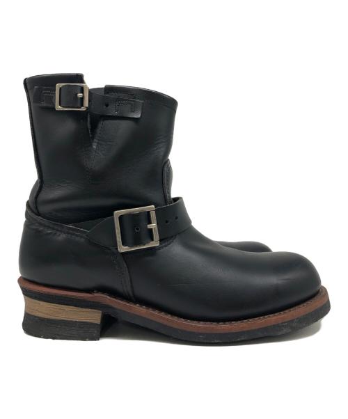 RED WING（レッドウィング）RED WING (レッドウィング) 8インチエンジニアブーツ ブラック サイズ:USA 9の古着・服飾アイテム