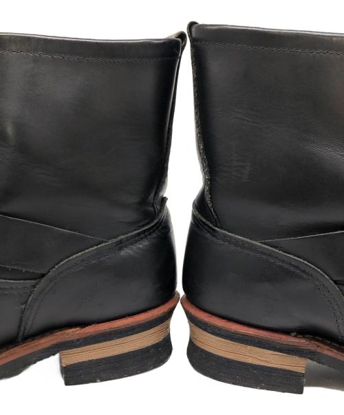 RED WING（レッドウィング）RED WING (レッドウィング) 8インチエンジニアブーツ ブラック サイズ:USA 9の古着・服飾アイテム