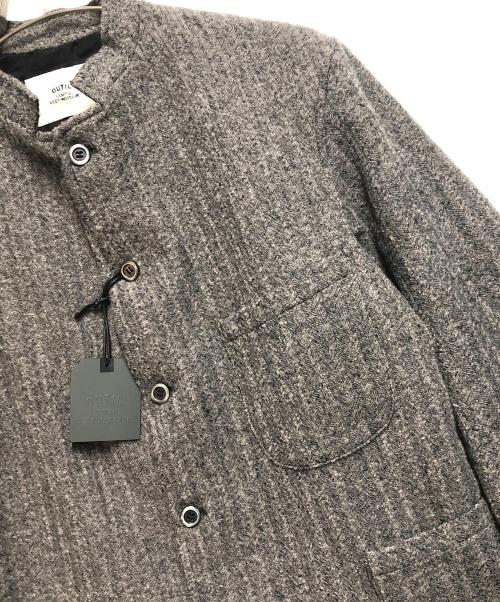 OUTIL（ウティ）OUTIL (ウティ) ウールジャケット グレージュ サイズ:ＳＩＺＥ２の古着・服飾アイテム