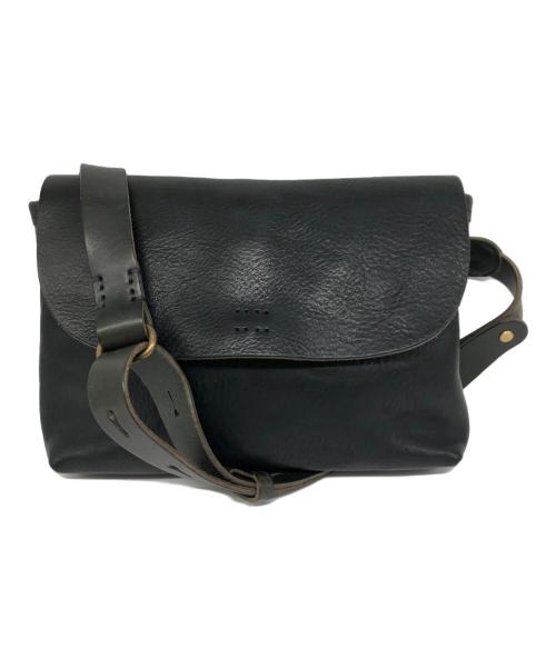 SLOW COLLECTORS（スロウコレクターズ）SLOW COLLECTORS (スロウコレクターズ) ショルダーバッグ ブラックの古着・服飾アイテム