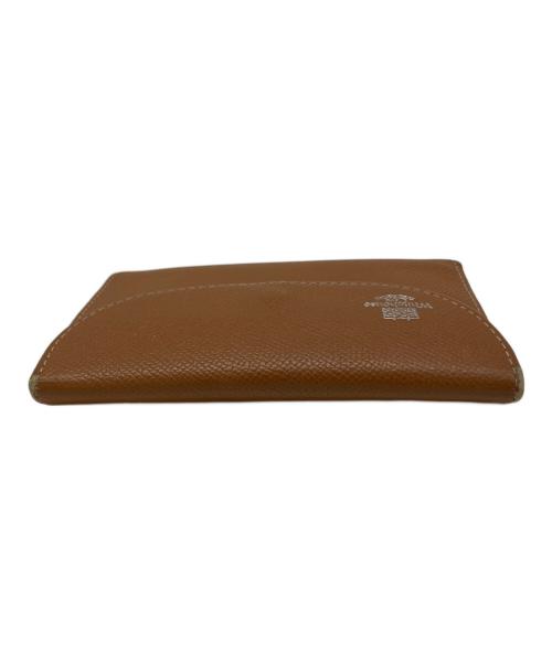 Whitehouse Cox（ホワイトハウスコックス）Whitehouse Cox (ホワイトハウスコックス) 3 FOLD WALLET ライトブラウンの古着・服飾アイテム