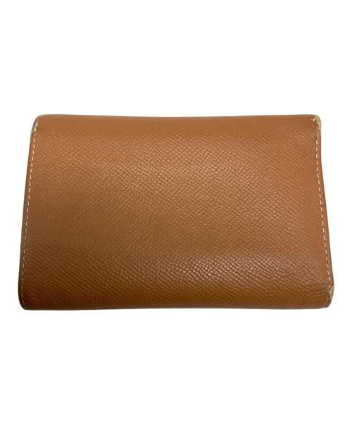 Whitehouse Cox（ホワイトハウスコックス）Whitehouse Cox (ホワイトハウスコックス) 3 FOLD WALLET ライトブラウンの古着・服飾アイテム