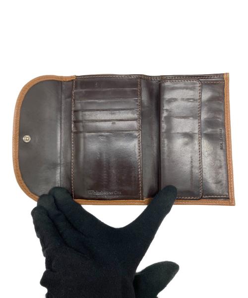 Whitehouse Cox（ホワイトハウスコックス）Whitehouse Cox (ホワイトハウスコックス) 3 FOLD WALLET ライトブラウンの古着・服飾アイテム