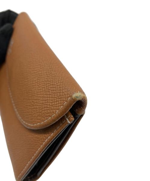 Whitehouse Cox（ホワイトハウスコックス）Whitehouse Cox (ホワイトハウスコックス) 3 FOLD WALLET ライトブラウンの古着・服飾アイテム