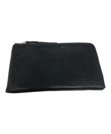 FORTEN（フォルテン）の古着「ラウンドファスナー財布」｜ブラック