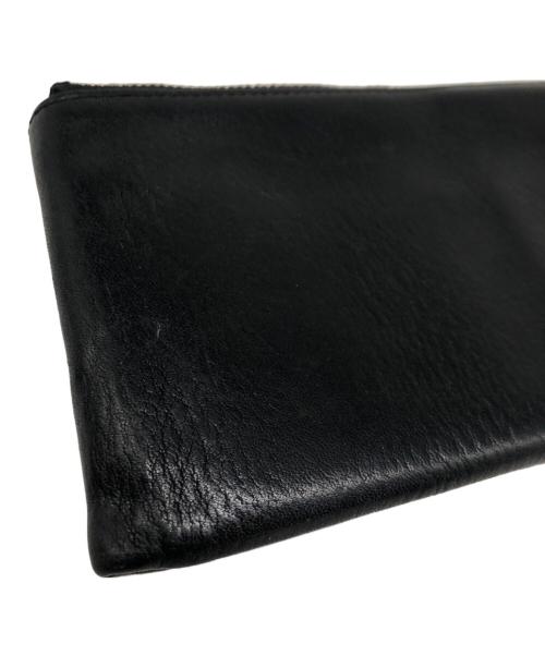 FORTEN（フォルテン）FORTEN (フォルテン) ラウンドファスナー財布 ブラックの古着・服飾アイテム