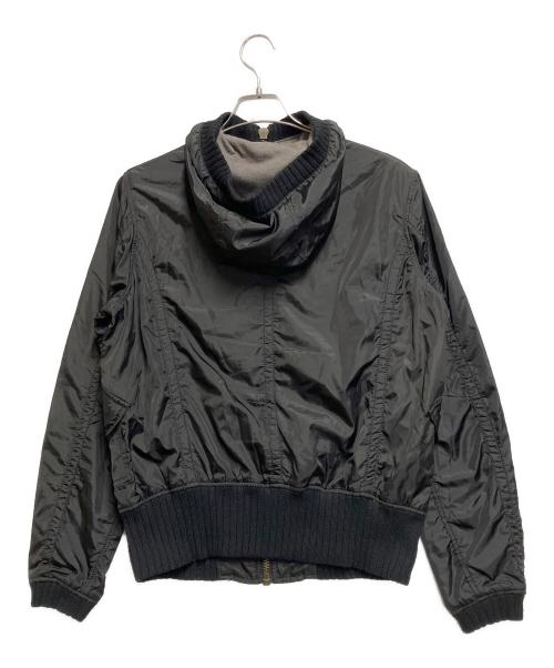 ALPHA INDUSTRIES（アルファインダストリーズ）ALPHA INDUSTRIES (アルファインダストリーズ) フーディジャケット ブラック サイズ:Sの古着・服飾アイテム