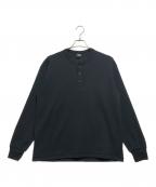 THE NORTH FACEザ ノース フェイス）の古着「ロングスリーブハニカムヘンリー」｜ブラック