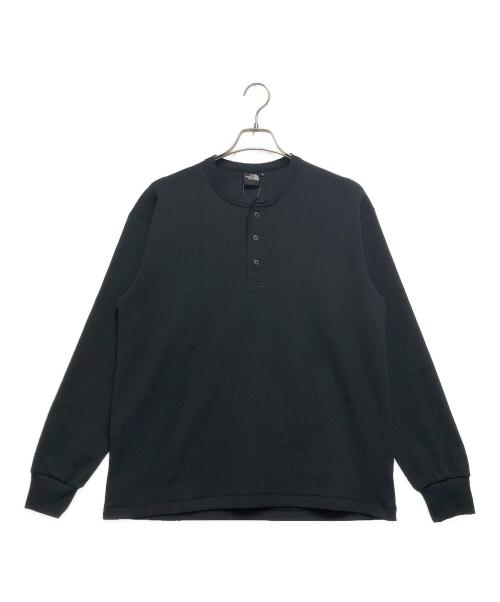 THE NORTH FACE（ザ ノース フェイス）THE NORTH FACE (ザ ノース フェイス) ロングスリーブハニカムヘンリー ブラック サイズ:Lの古着・服飾アイテム