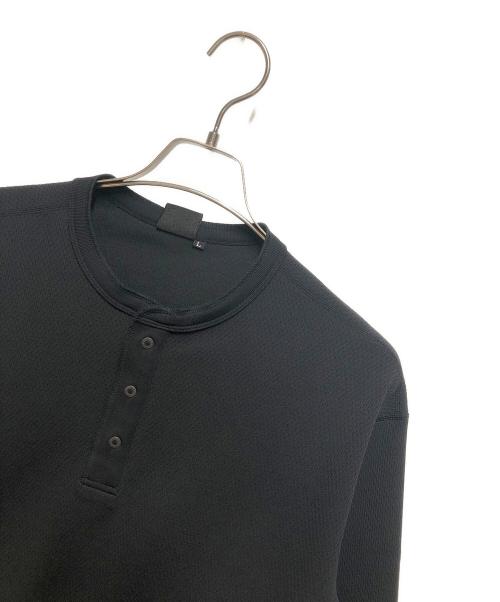 THE NORTH FACE（ザ ノース フェイス）THE NORTH FACE (ザ ノース フェイス) ロングスリーブハニカムヘンリー ブラック サイズ:Lの古着・服飾アイテム