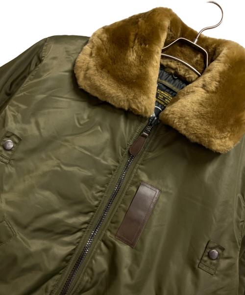OKONKWO（オコンクウォ）OKONKWO (オコンクウォ) フライトジャケット カーキ サイズ:Ｍの古着・服飾アイテム