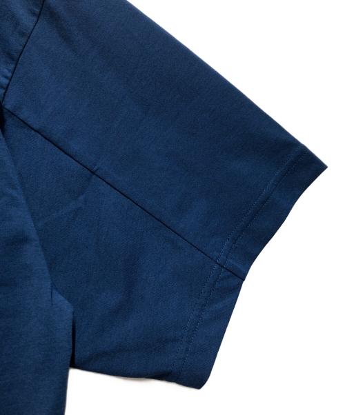 THE NORTH FACE（ザ ノース フェイス）THE NORTH FACE (ザ ノース フェイス) ES Logo Wide Tee（ショートスリーブイーエスロゴワイドティー） ブルー サイズ:Ｌの古着・服飾アイテム