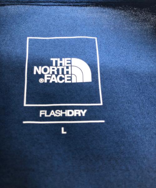 THE NORTH FACE（ザ ノース フェイス）THE NORTH FACE (ザ ノース フェイス) ES Logo Wide Tee（ショートスリーブイーエスロゴワイドティー） ブルー サイズ:Ｌの古着・服飾アイテム